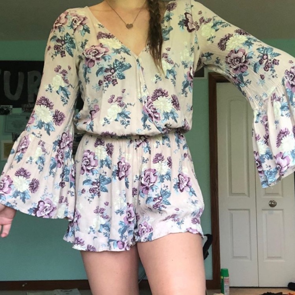 Floral romper
